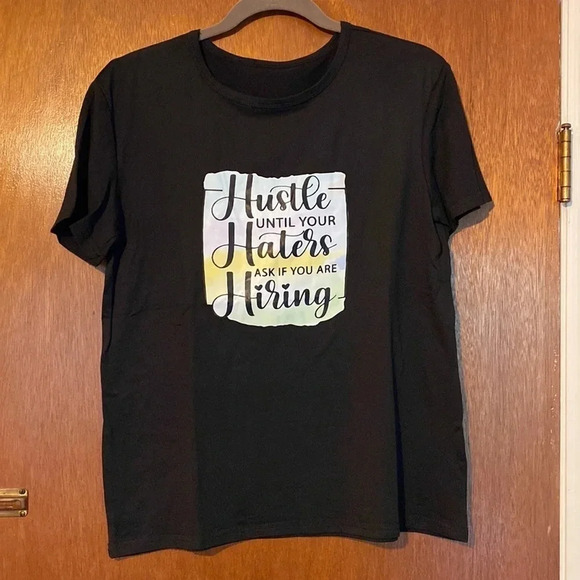 NEW Graphic T-Shirt Short Sleeve Crew Neck Shirt, Casual Every Day Tops - Picture 3 of 7